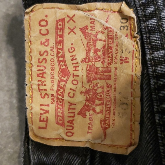 Mens  501 Lewis - Picture 3 of 7